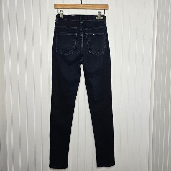 Anthropologie Pilcro Womens Superscript High Rise Skinny Jeans Size 27 Dark Wash - Picture 5 of 9